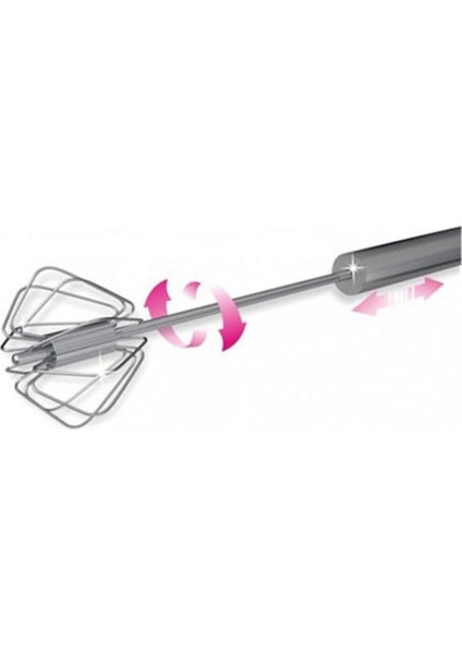 Beyaz Çelik Mikser ve Karıştırıcı, Otomatik Basmalı, Kullanışlı ve Şık Tasarım