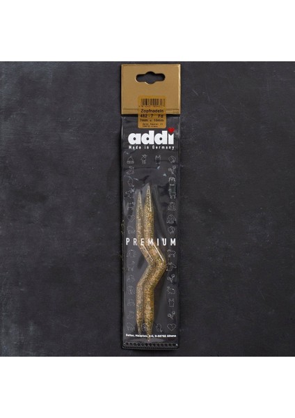 Addi Champagner 7mm ve 10MM Bükümlü Şiş - 482-7