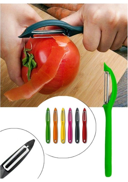 Renkli Domates ve Sebze Soyacağı, Pratik ve Kullanışlı Mutfağınıza Renk Katın fiyatları