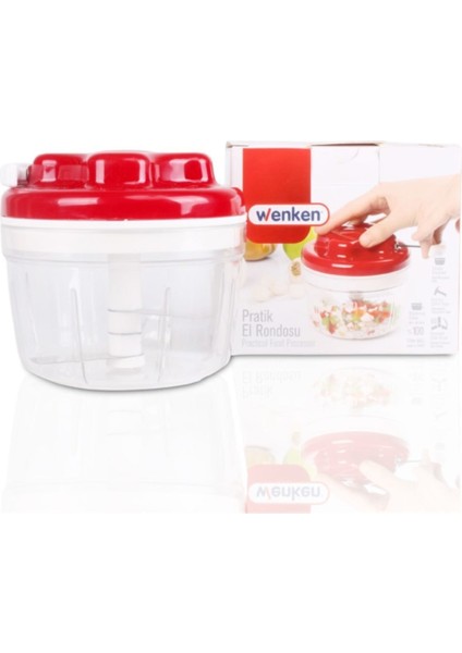 Pratik ve Şık El Rondosu, Kolay Kullanım, Beyaz Renkli Mutfak Yardımcısı