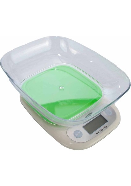 2 Yıl Garantili 7 kg Sepetli Mutfak Hassas Terazi, Güvenli ve Kullanışlı Tartı fırsatları