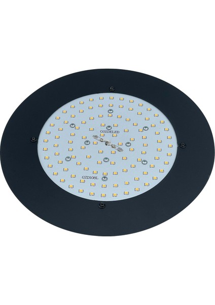 Enerji Tasarruflu 108 LED Siyah Aydınlatma Armatürü