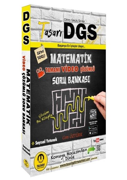 Tasarı Dgs Matematik Video Çözümlü Soru Bankası