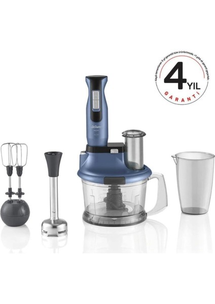Güçlü 1500W Çok Amaçlı Blender Seti, Doğrama, Parçalama, Buz Kırma, 4 Yıl Garanti