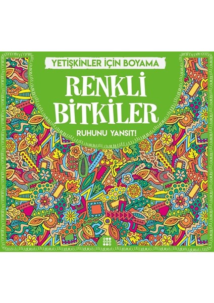 Renkli Bitkiler - Yetişkinler Için Boyama