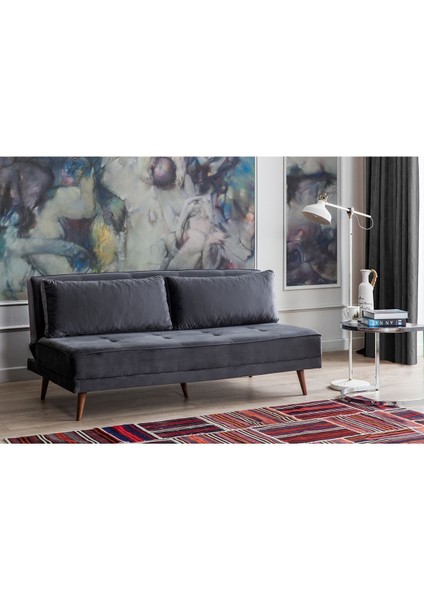 Terro Kolsuz Yataklı Kanepe Antrasit