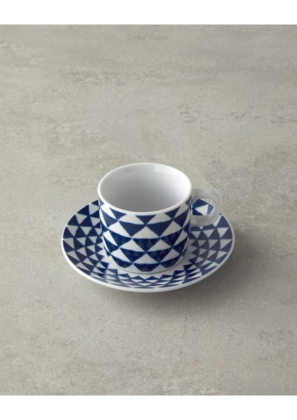 Lacivert 2'li Porselen Kahve Fincan Takımı, 80 Ml, Yeni Model fiyatları