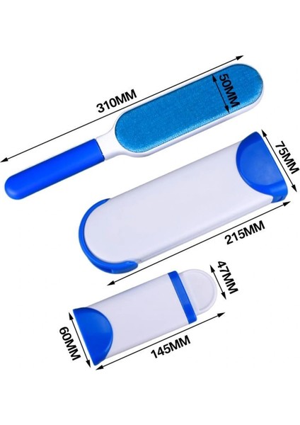 2&apos;li Set Kıl Tüy Toplayıcı Kendinden Temizlemeli Tarak (4887) modelleri