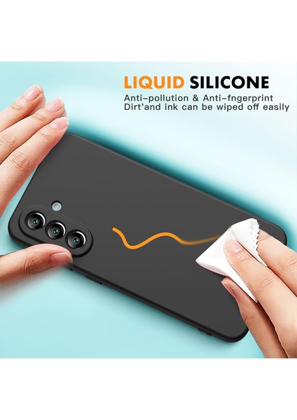 Samsung Galaxy A56 Uyumlu Ekran Koruyuculu Kılıf Çizilmez Içi Kadife Lansman Yumuşak Ince Kapak fiyatları