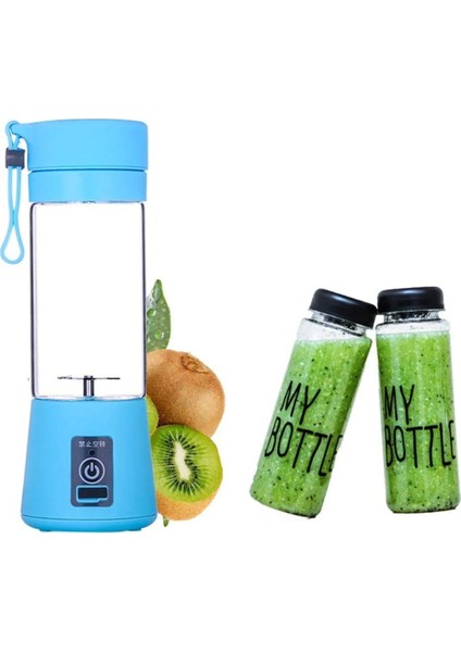 Mavi 380ML USB Şarjlı Taşınabilir El Blenderi, Kolay Kullanım ve Pratiklik Sağlar. fiyatları
