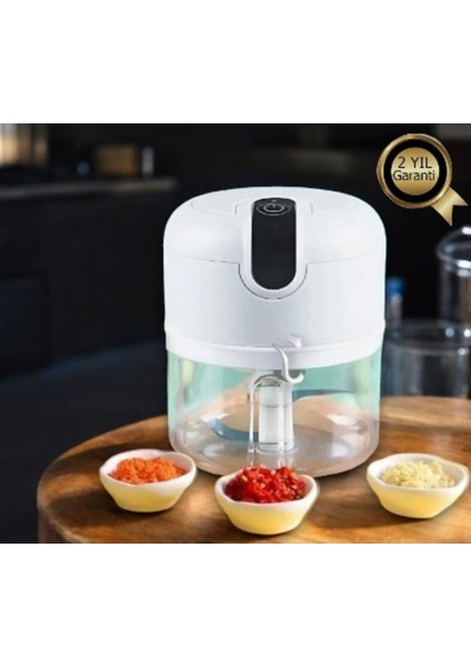 Beyaz Hasuba Blender Ekstra Bıçaklı, Güçlü ve Şık Hızlı Çalışan Model