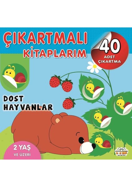 Çıkartmalı Kitaplarım-Dost Hayvanlar