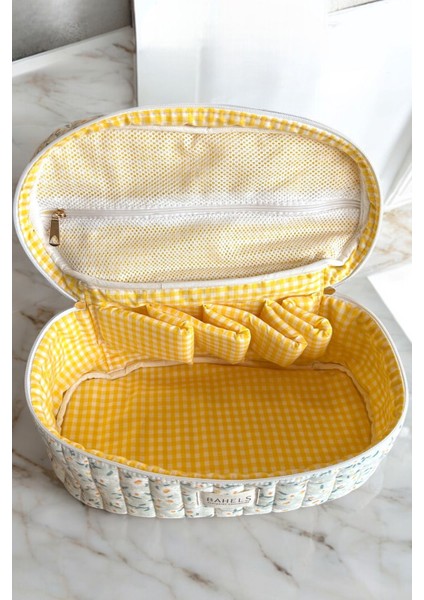 Genç Yeşil Çok Bölmeli Xl Seyahat Çantası, Saç Şekillendirici Uyumlu modelleri