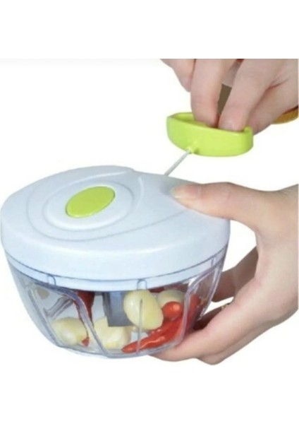 3 Bıçaklı Rondo Ipli, Beyaz, Çok Fonksiyonlu ve Şık Tasarım