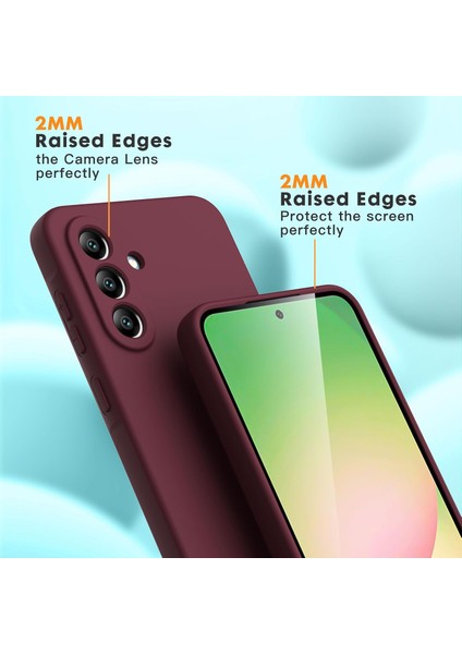 Samsung Galaxy A26 Uyumlu Ekran Koruyuculu Kılıf Çizilmez Içi Kadife Lansman Yumuşak Ince Kapak modelleri