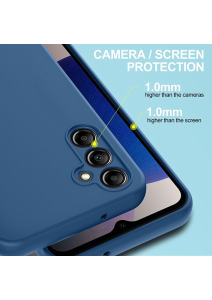 Samsung Galaxy A55 Uyumlu Ekran Koruyuculu Kılıf Çizilmez Içi Kadife Lansman Yumuşak Ince Kapak fiyatları