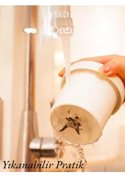 Taşınabilir Şarjlı Kişisel Blender, Buz Kırıcı, Çok Renkli, Kolay Kullanım fırsatları