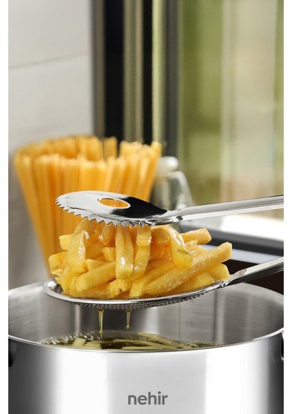 Pratik ve Güvenli Süzgeçli Kızartma Makinesi