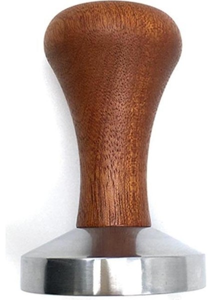 Ahşap Saplı 58 mm Barista Tamper, Kahve Hazırlama Aksesuarı