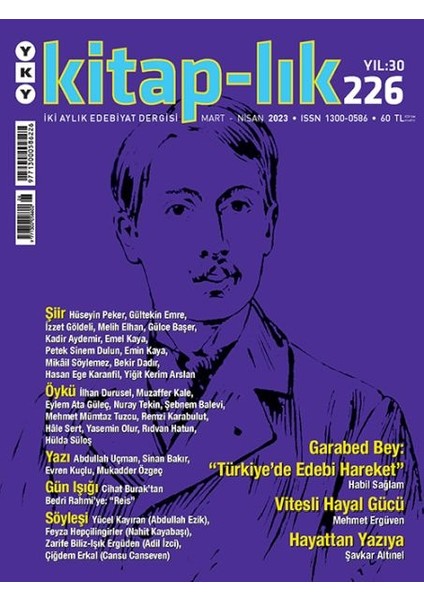 Kitap-Lık Sayı 226 - Garabed Bey ve “türkiye’de Edebi Hareket”