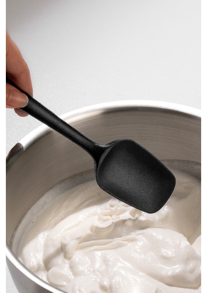 6 Parça Silikon Servis Takımı, Siyah, Dayanıklı ve Kullanışlı Set fırsatları