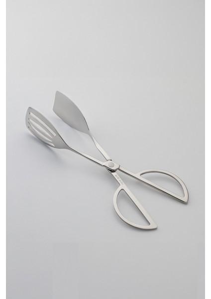 Gri Paslanmaz Çelik Makas ve Maşa Seti, Dayanıklı ve Kullanışlı Ürün