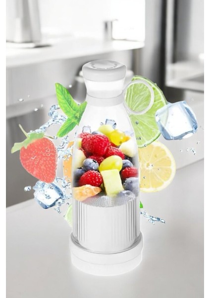 Taşınabilir Çok Renkli Meyve Sıkacağı, Şarjlı El Blender, Smoothie Hazırlama Aparatı fiyatları