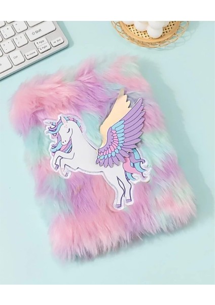 Unicorn Tasarımlı Peluş Hatıra Defteri fiyatları