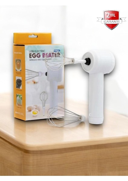 USB Şarjlı Elektrikli Çırpıcı, Pratik ve Kullanışlı Mutfak Yardımcısı