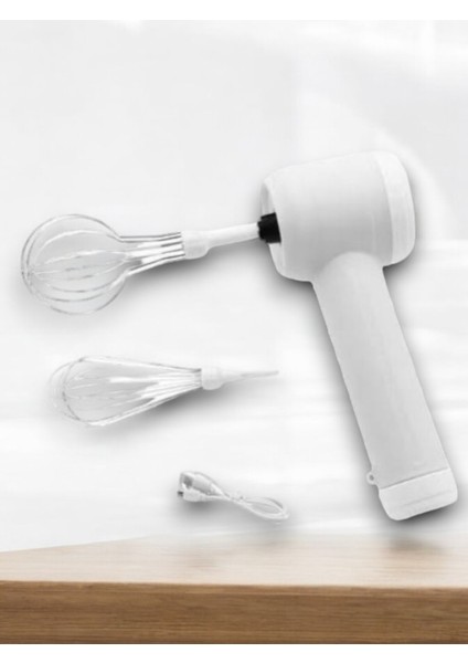 USB Şarjlı Elektrikli Çırpıcı, Pratik ve Kullanışlı Mutfak Yardımcısı fiyatları