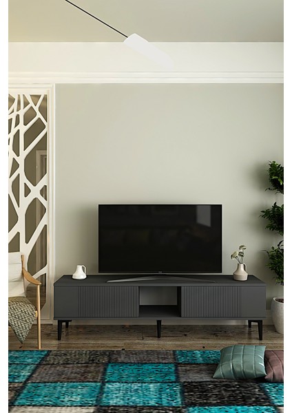 TSA1502A - Corsa Tv Stand 150CM Antrasit