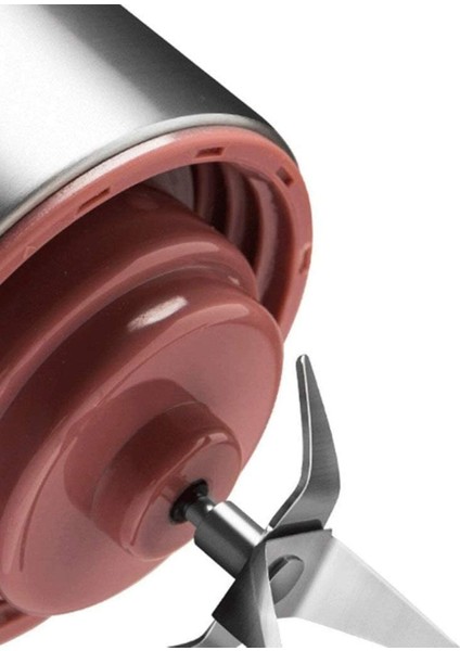 Kırmızı 450 ml Taşınabilir Metal Kişisel Blender, Keskin Bıçaklı, Shake ve Smoothie Için Ideal fırsatları