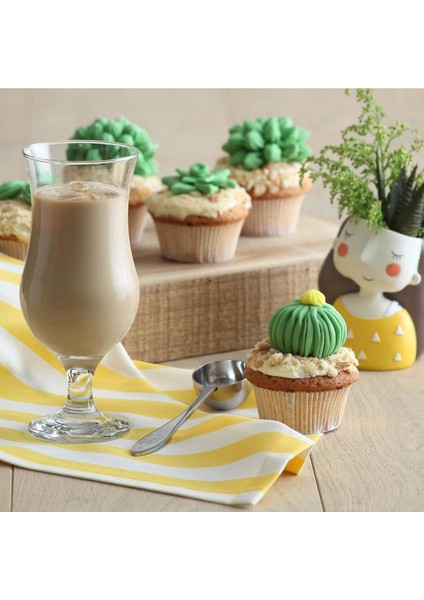 6'lı Şık Kokteyl Bardağı Seti Beyaz, Ev ve Parti Dekoru Için Müthiş Seçenek