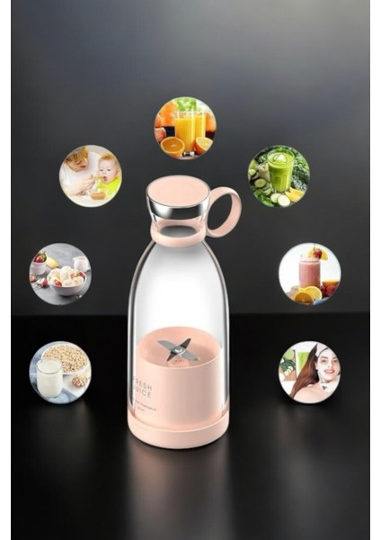 Taşınabilir Çok Renkli Elektrikli Meyve Blender, Şarjlı ve Hafif El Blender indirimleri