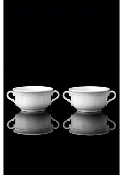 Beyaz 12 cm Venedik Çorbalık Kabı, Şık ve Kullanışlı Mutfak Gereci
