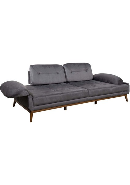 Elsan Üçlü Koltuk Babyface Gri