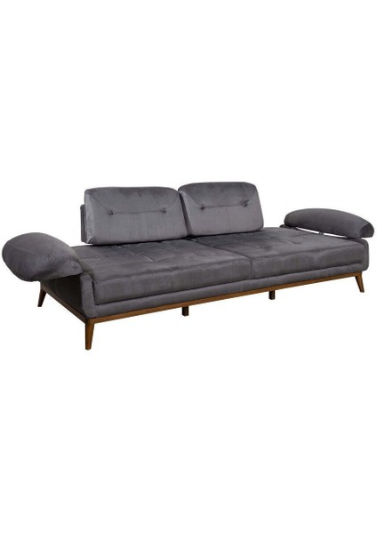 Elsan Üçlü Koltuk Babyface Gri