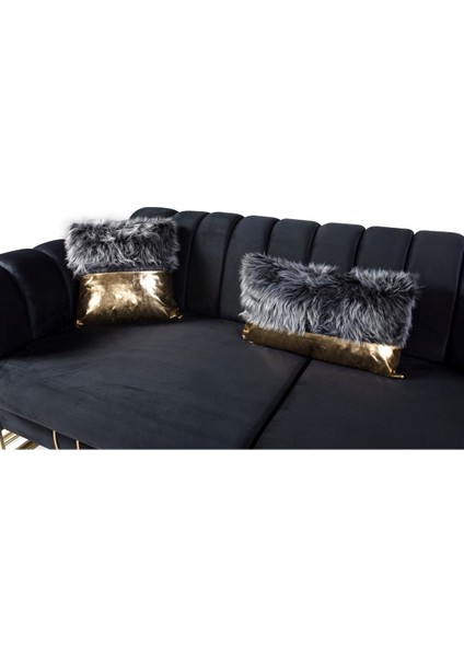 Laves Yataklı Üçlü Koltuk Antrasit indirimleri