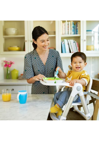 Çocuklar Için Sıçrama Engelleyici Çatal ve Kaşık Seti, 12 Ay, Mavi, 2'li indirimleri