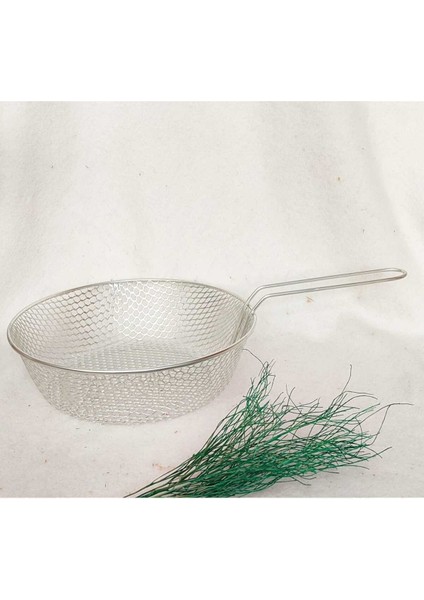 24,5 cm Kızartma Teli, Wok Tava Için Uygun, Dayanıklı ve Kullanışlı Ürün