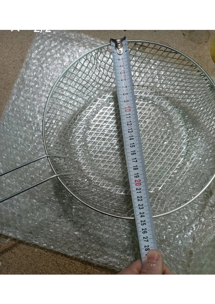 24,5 cm Kızartma Teli, Wok Tava Için Uygun, Dayanıklı ve Kullanışlı Ürün fiyatları