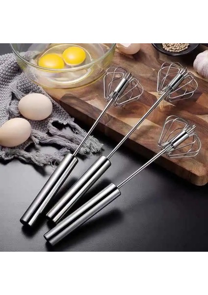 Çok Renkli Manuel Paslanmaz El Mikseri, Kolay Kullanım ve Dayanıklılık