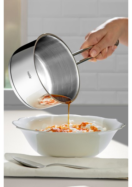 12 cm Parlak Çelik Sosluk, Şık ve Kullanışlı Kapaksız Tasarım fiyatları