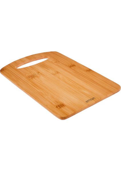 Kahverengi 2'li Bambu Kesme Tahtası, Şık ve Dayanıklı Mutfak Gereci indirimleri
