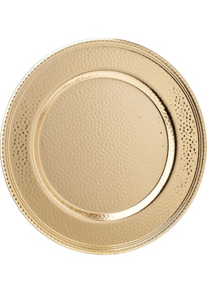 Parlak Altın Renkli Şık Supla, Zarif ve Kaliteli Tasarım, Şık Sofralar Için Ideal