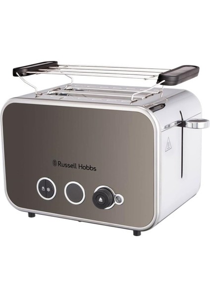 2 Dilim Tost Makinesi, Titanium Gri, Pratik ve Şık Tasarım