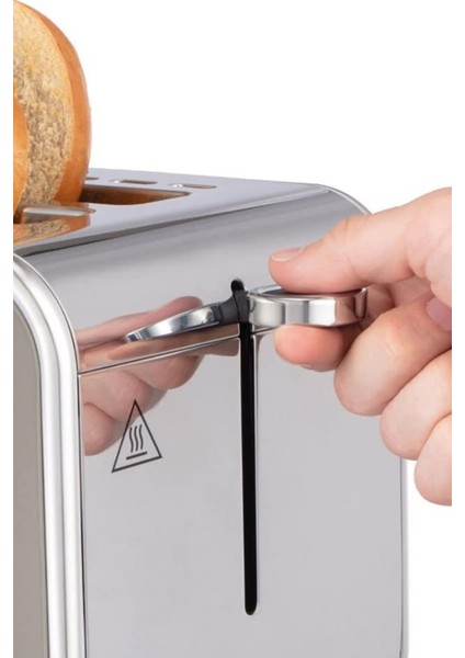 2 Dilim Tost Makinesi, Titanium Gri, Pratik ve Şık Tasarım modelleri