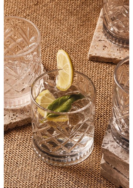 Şık 4'lü 220ML Beyaz Kısa Bardak Takımı fiyatları
