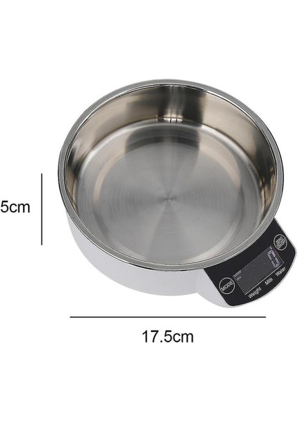 5 kg LCD Hassas Süt Su Ölçer Terazisi, Hazneli, Sporcu ve Evcil Hayvanlar Için indirimleri