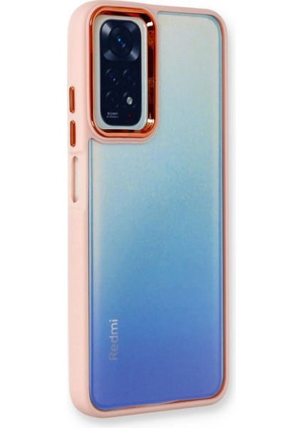 Xiaomi Redmi Note 11 Pro Kılıf Dora Kapak - Pudra